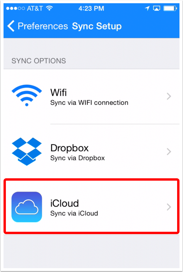 netnewswire icloud sync